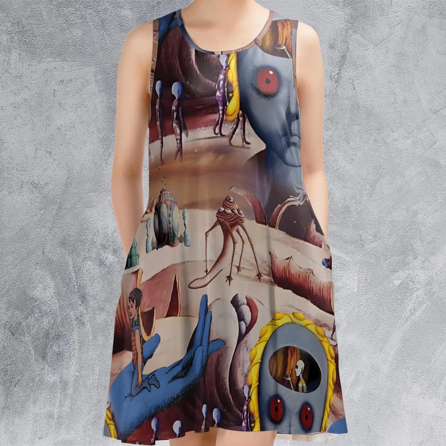 Sleeveless Dress - Q3NTZ7J1