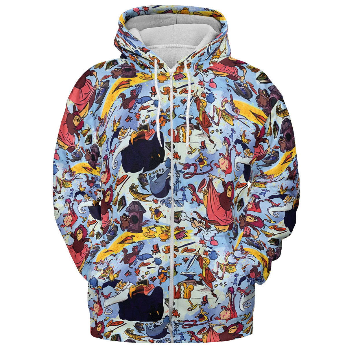 All-over Print Hoodie - YLJVE6Z4