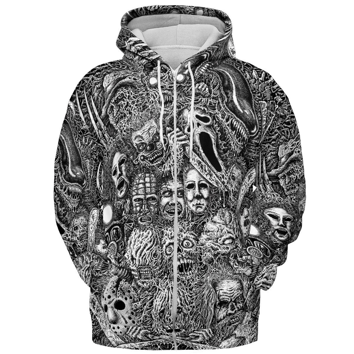 All-over Print Hoodie - V3UXQNHV