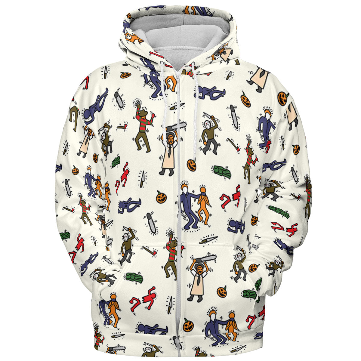 All-over Print Hoodie - 5V5TP3F8