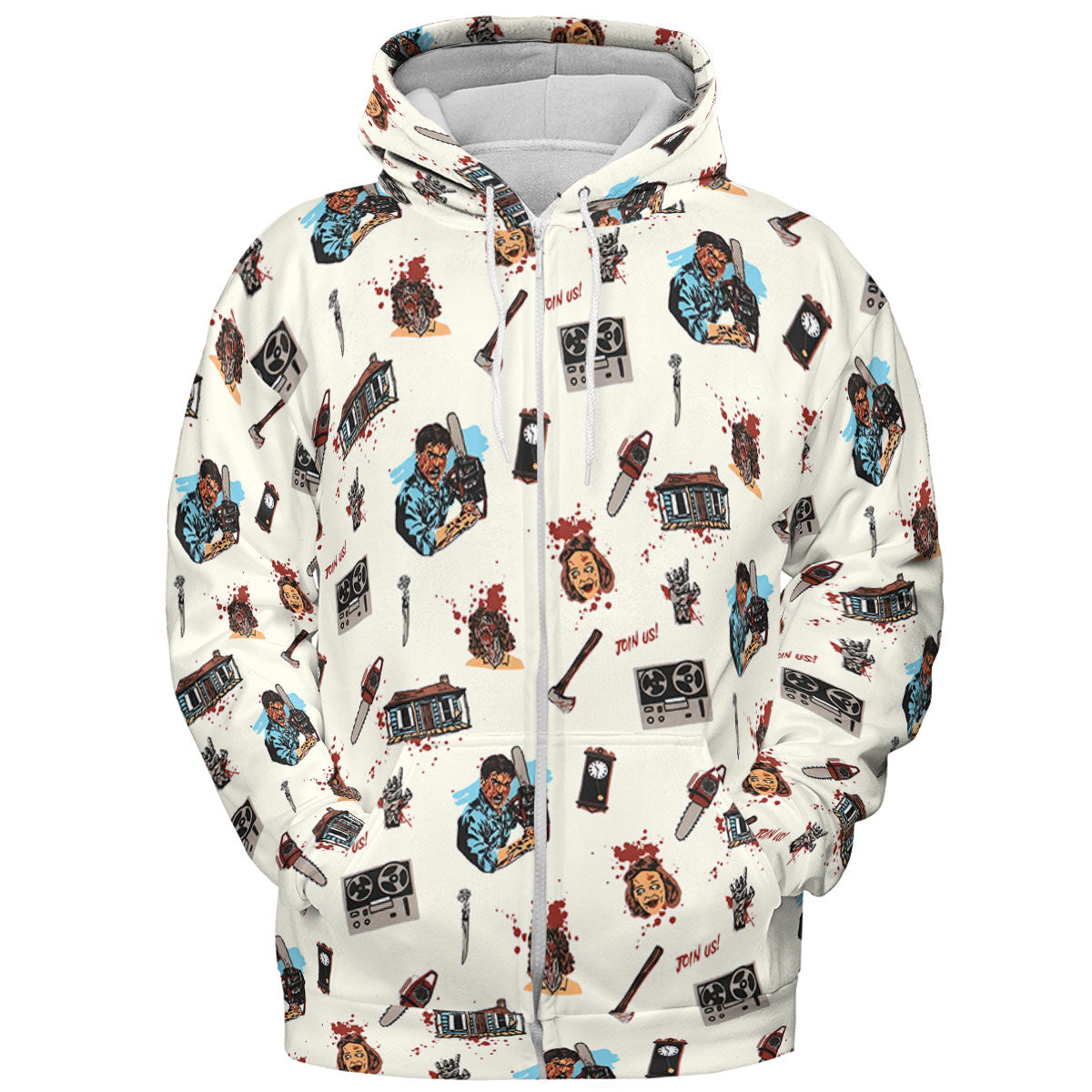 All-over Print Hoodie - R1NXKXQ4