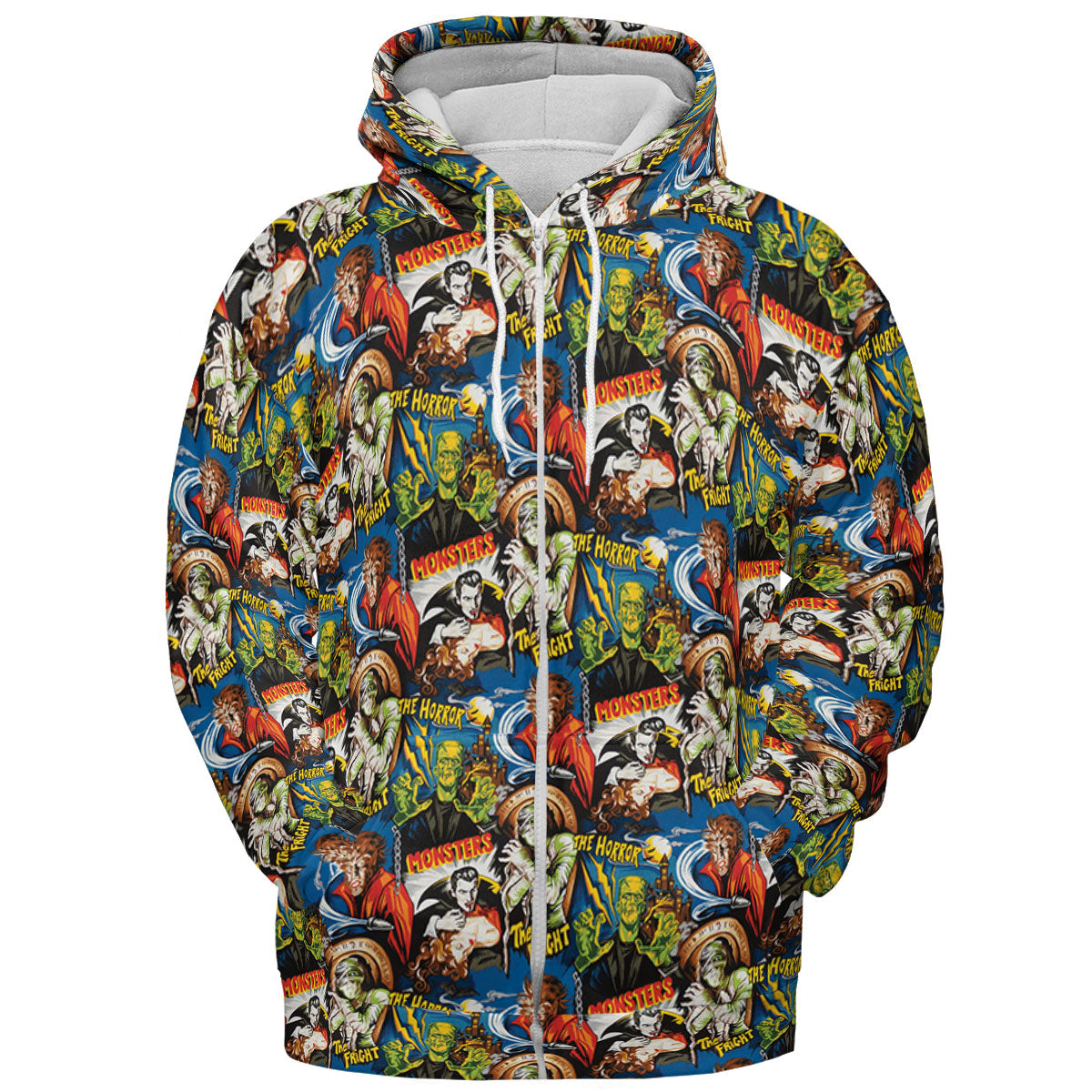 All-over Print Hoodie - QEE9759Z