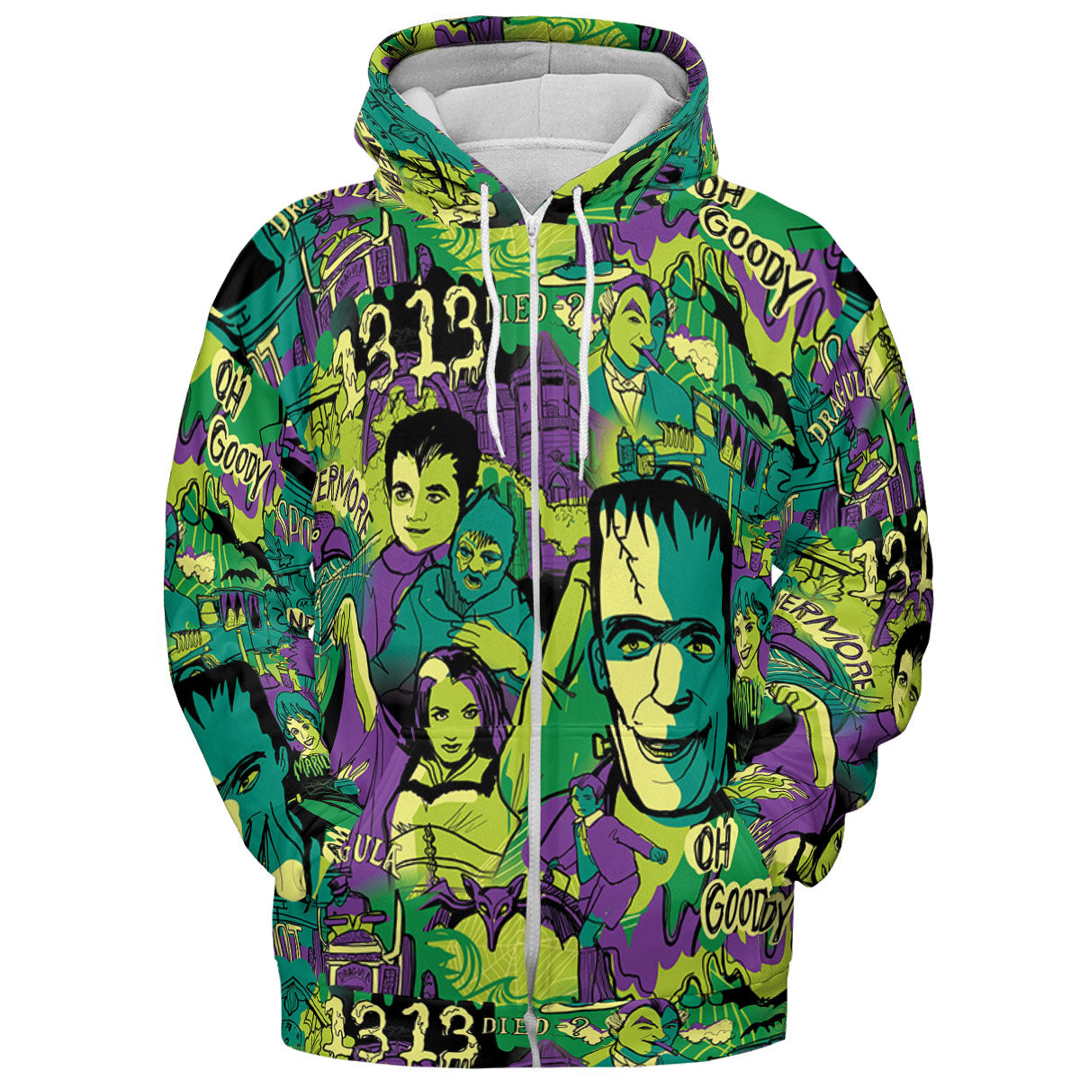 All-over Print Hoodie - 9HXVPMZR