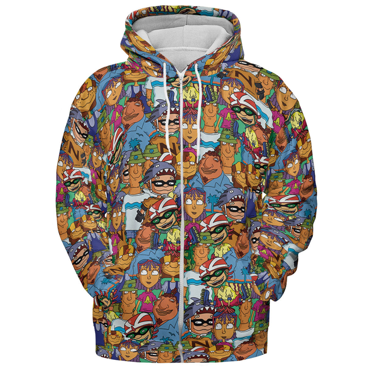 All-over Print Hoodie - 96Q8ESSG