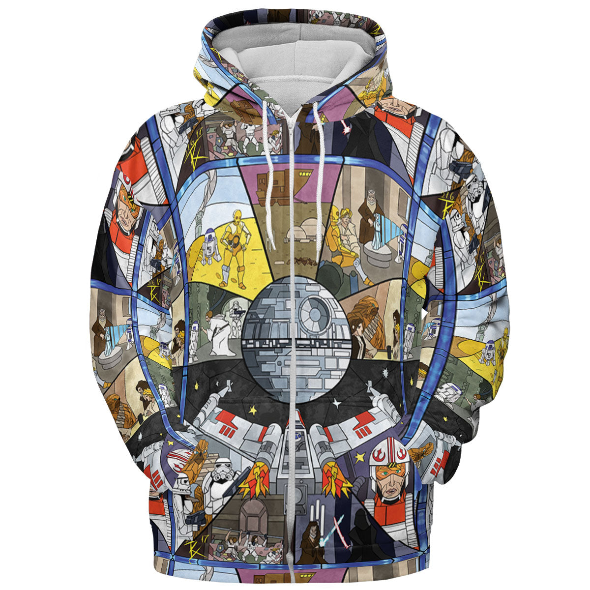 All-over Print Hoodie - KMQE1BT1
