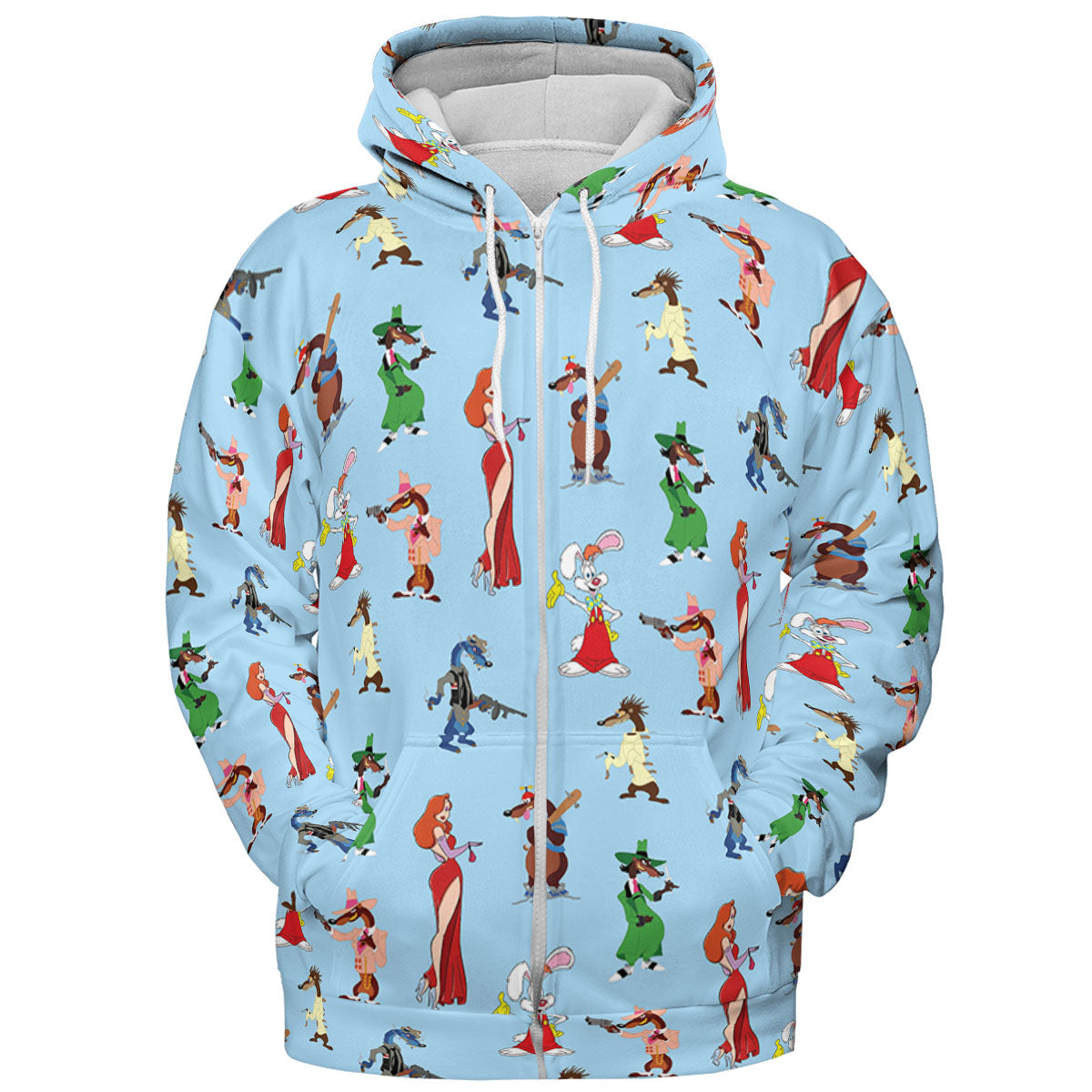 All-over Print Hoodie - 56YG3WAV
