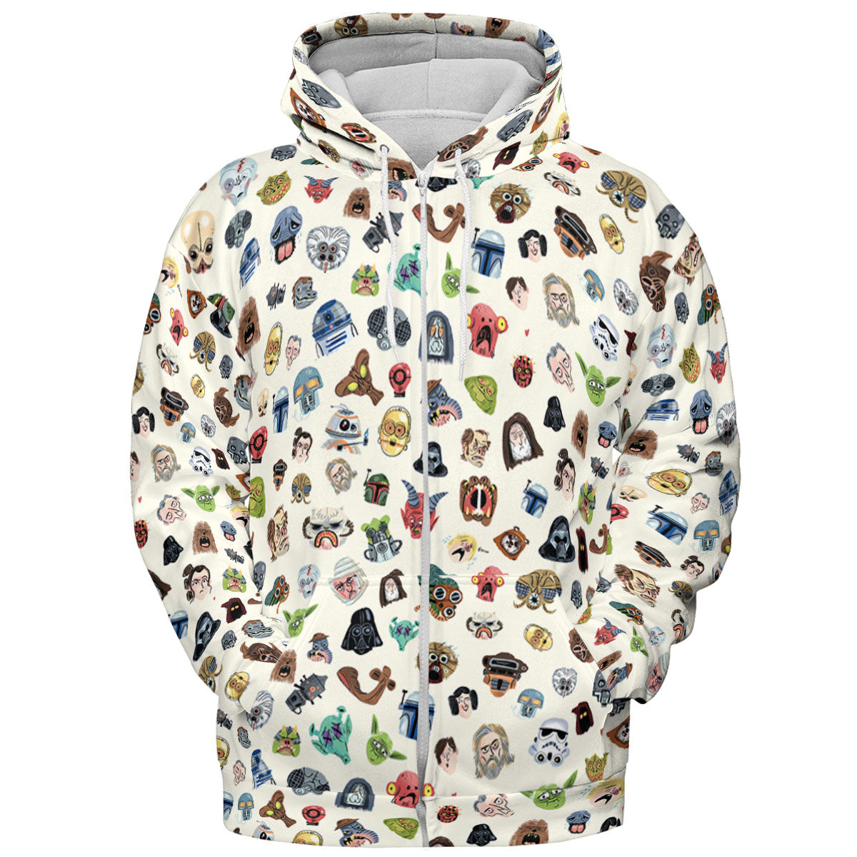 All-over Print Hoodie - D3WQZTSN