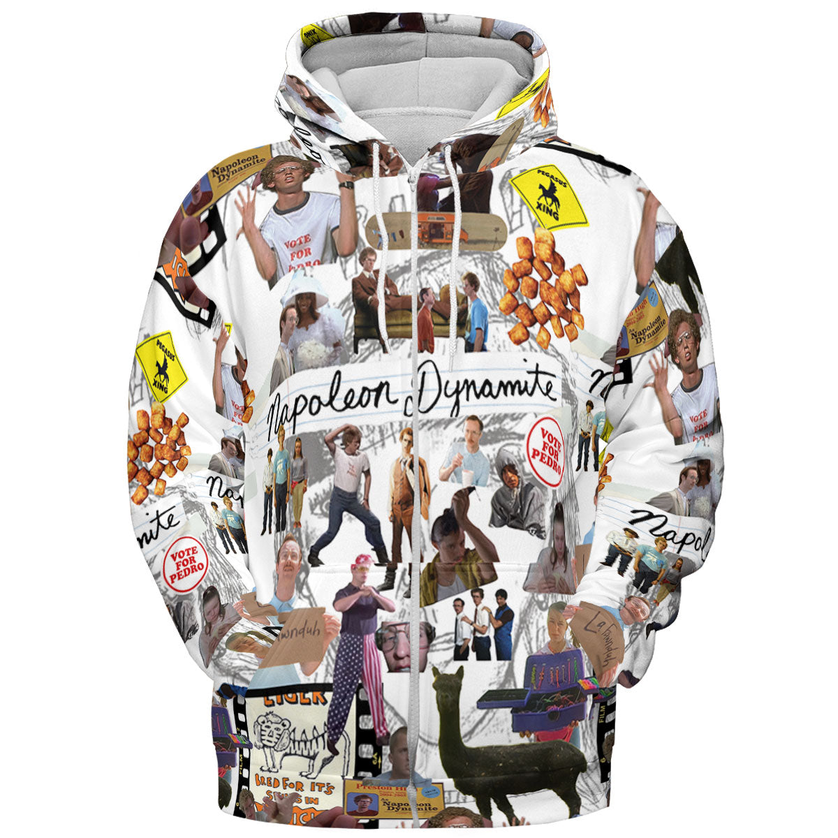 All-over Print Hoodie - ZJGPVZDX