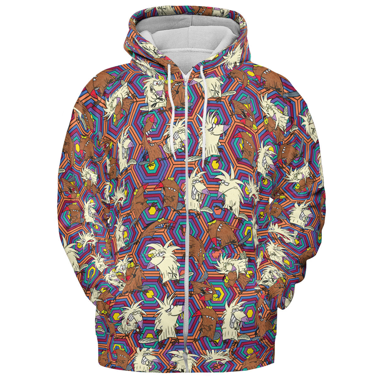 All-over Print Hoodie - 5X7FUL14