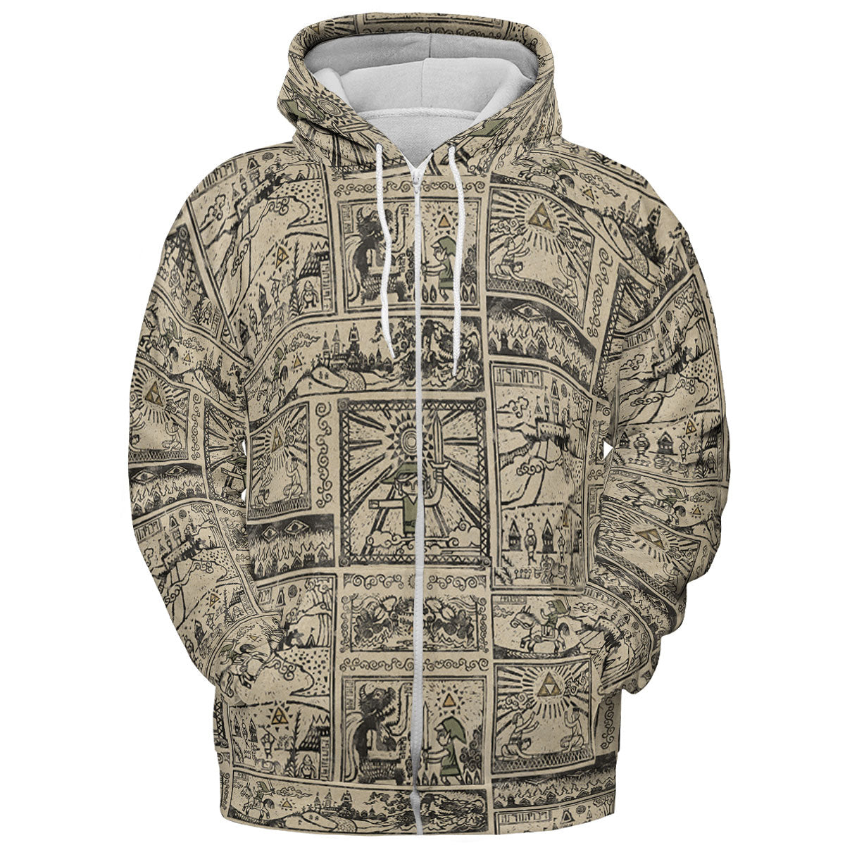 All-over Print Hoodie - RQG9ANYF