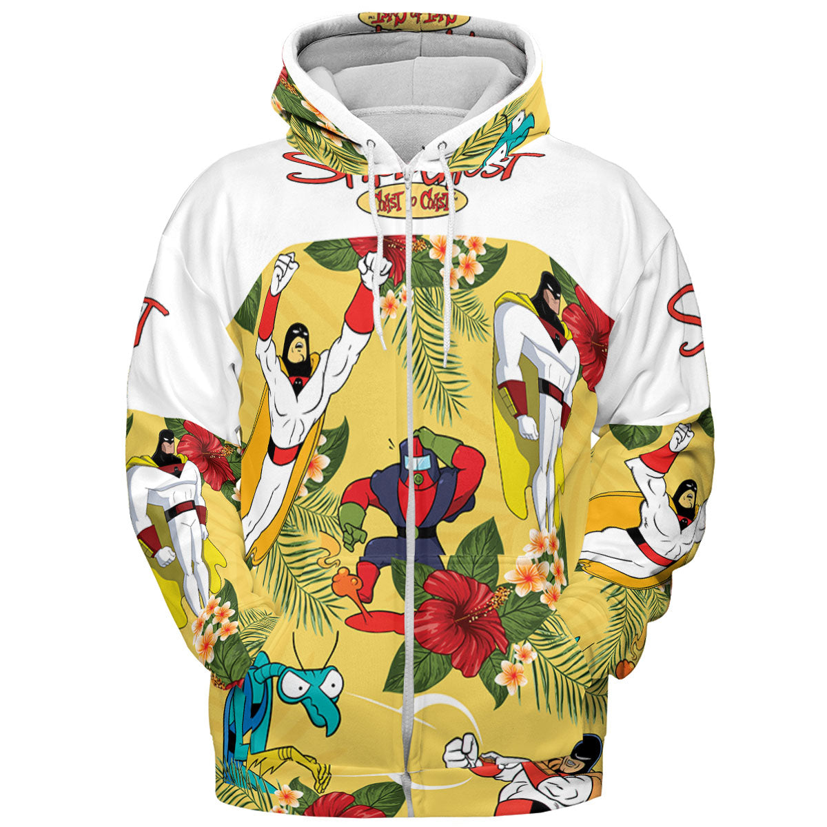 All-over Print Hoodie - 4DF91MEL