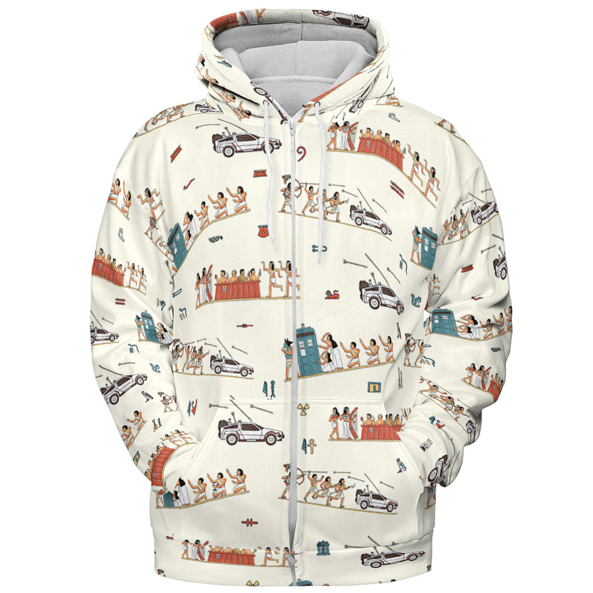 All-over Print Hoodie - 9WY8HTNR