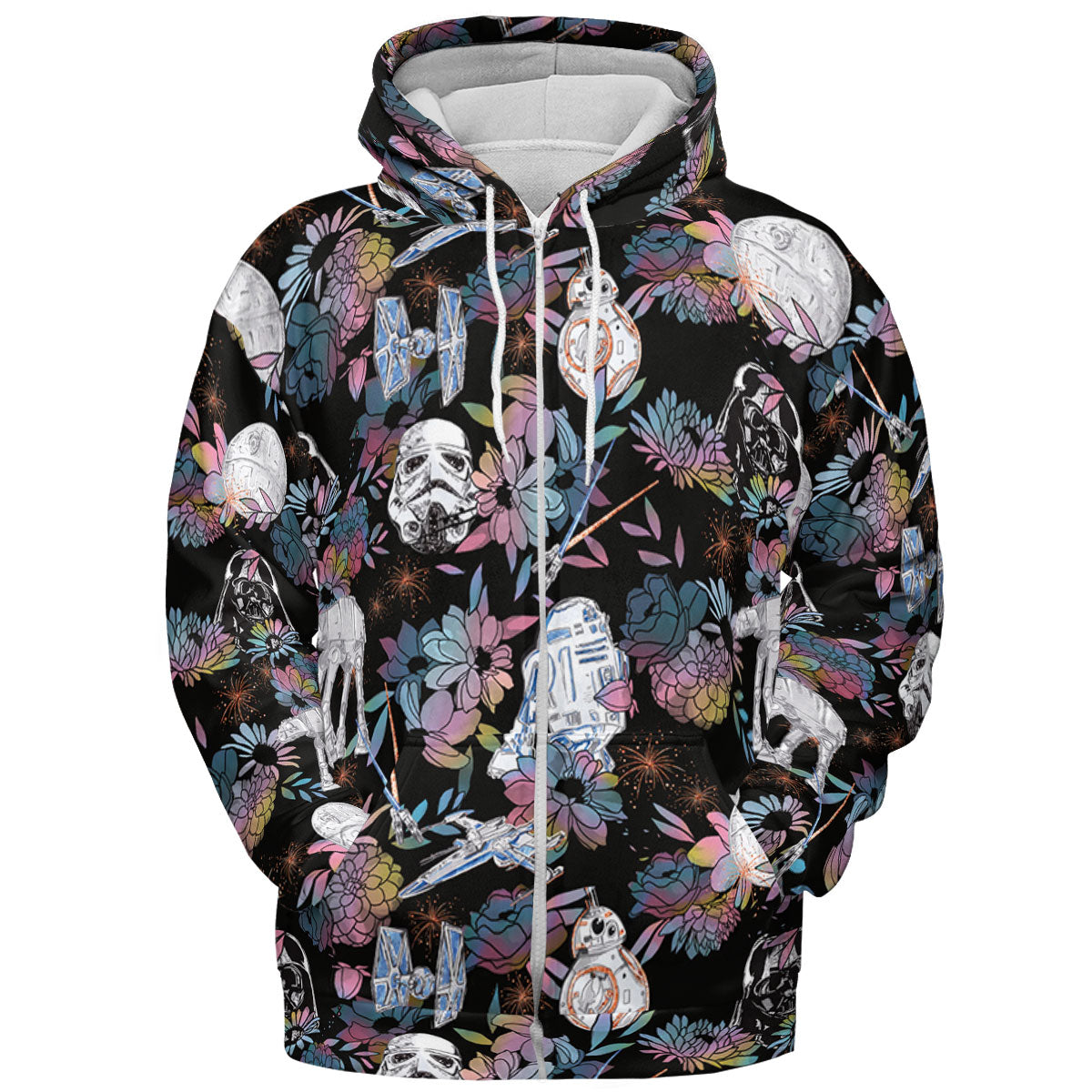 All-over Print Hoodie - R33A9ZGQ