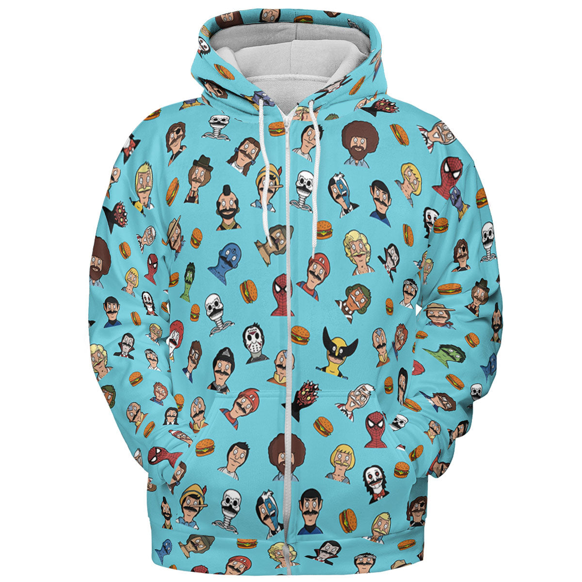 All-over Print Hoodie - D848WR3Q
