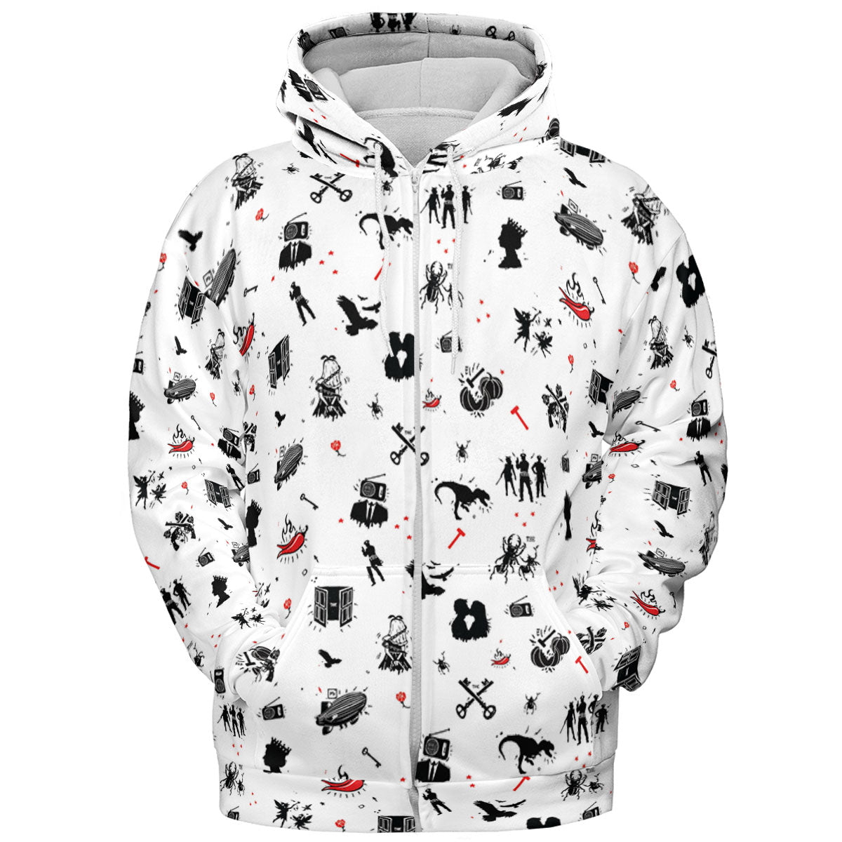 All-over Print Hoodie - E3NWUUQ8