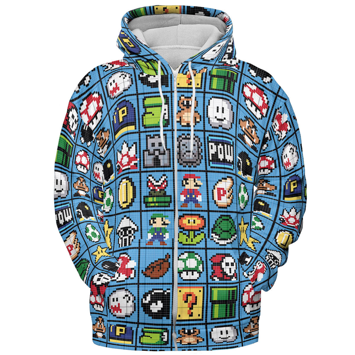 All-over Print Hoodie - 1EANMJKE