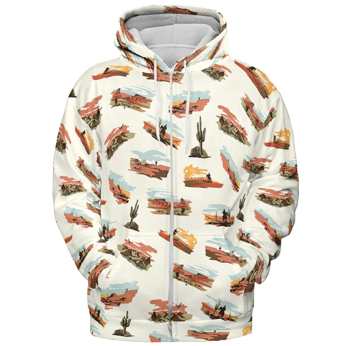 All-over Print Hoodie - RYZNRTNU