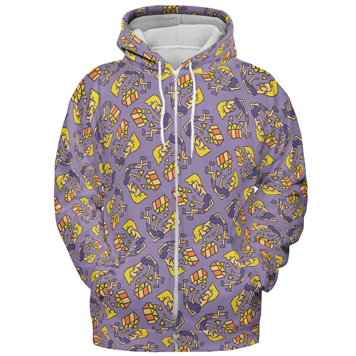 All-over Print Hoodie - 96FHD8PB
