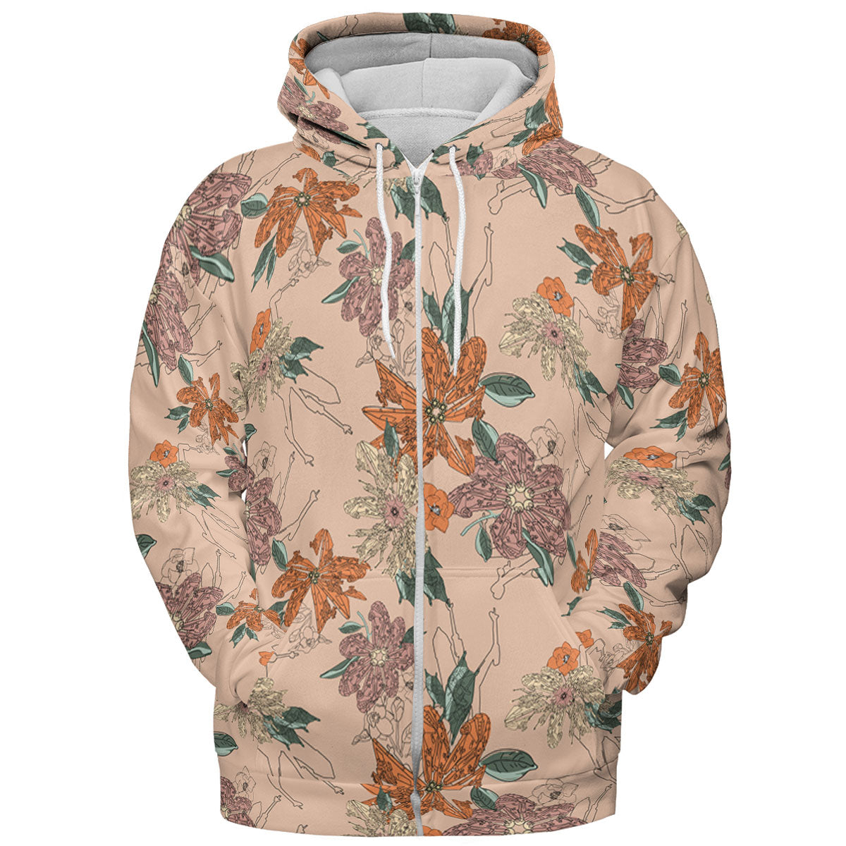 All-over Print Hoodie - 52R9NTR4