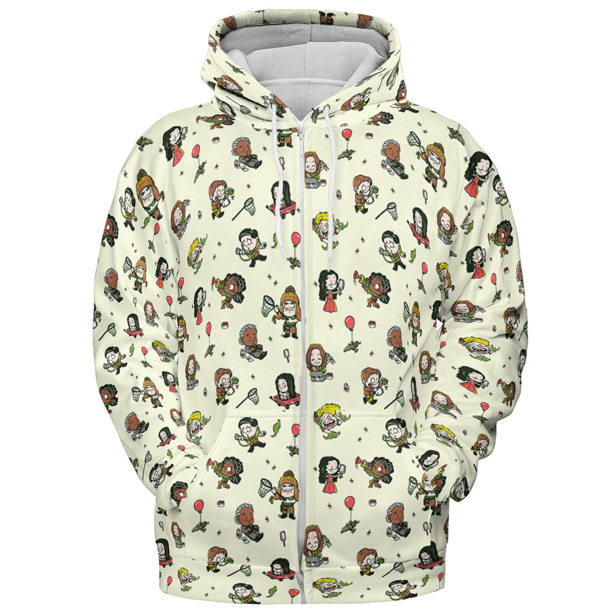 All-over Print Hoodie - W4M4ZCWP