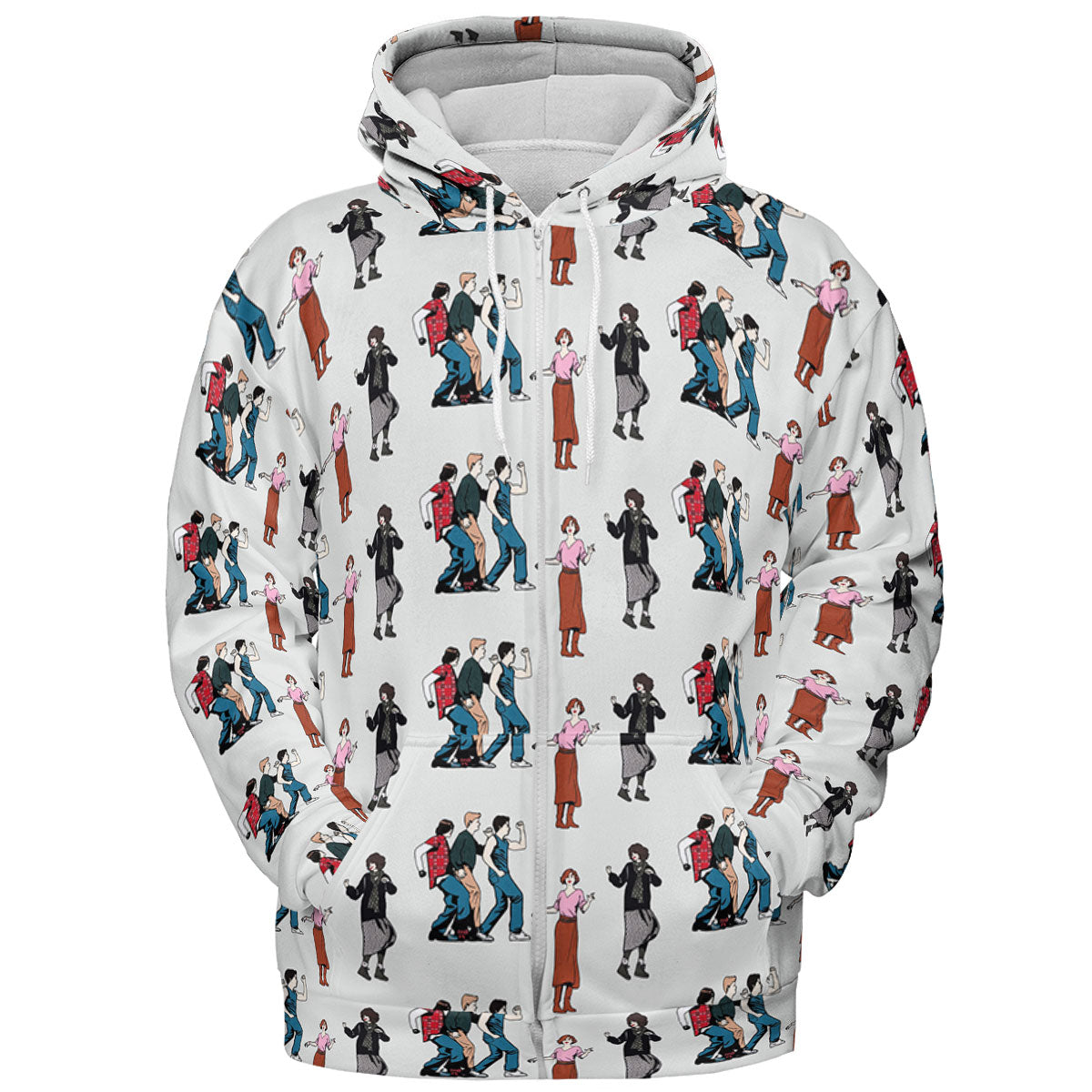All-over Print Hoodie - 3J4MFDGW