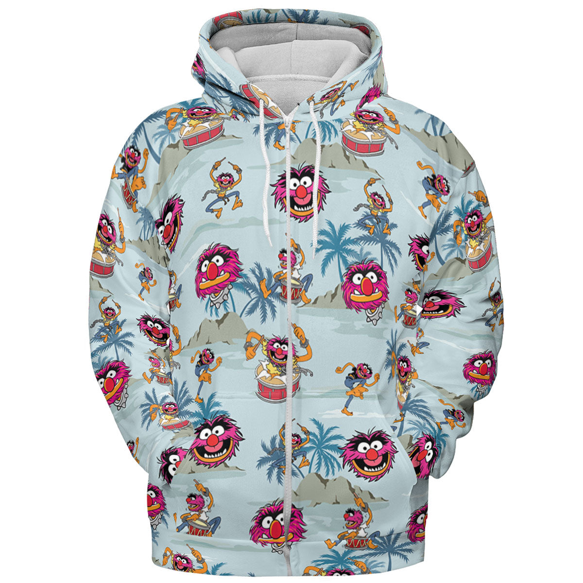 All-over Print Hoodie - UHVJ7CBK