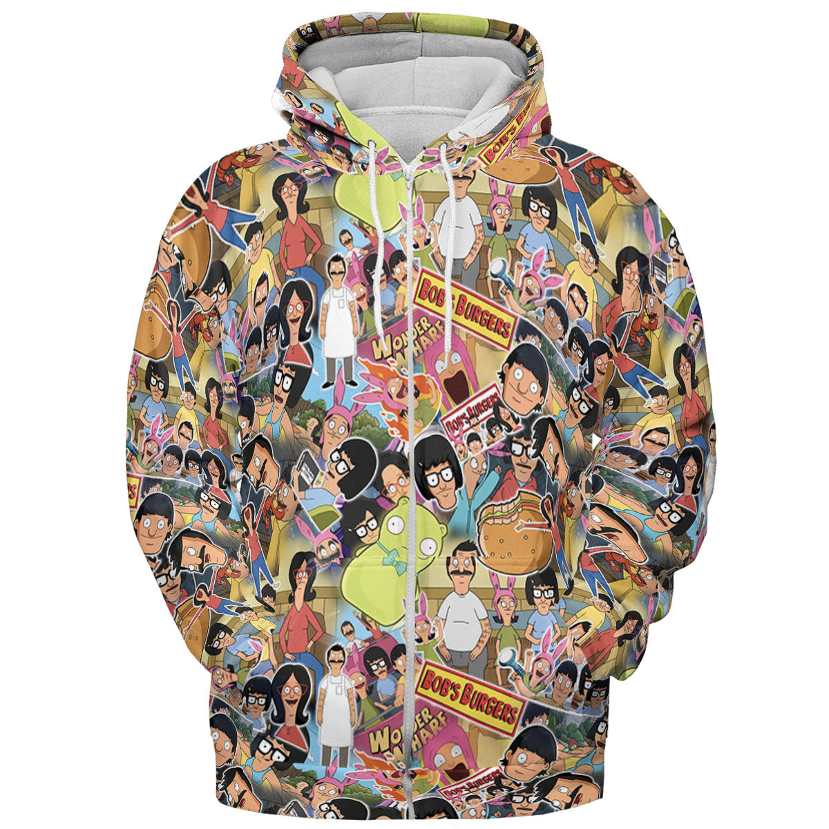 All-over Print Hoodie - 4XZXMFU7