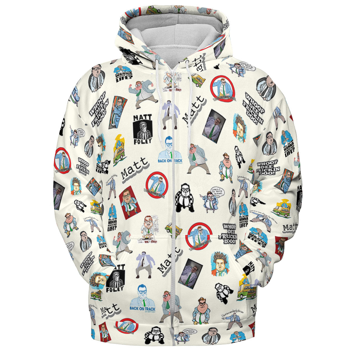 All-over Print Hoodie - MPZ542DH