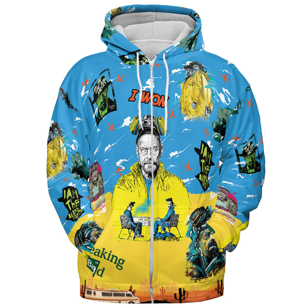 All-over Print Hoodie - EWX84C3M
