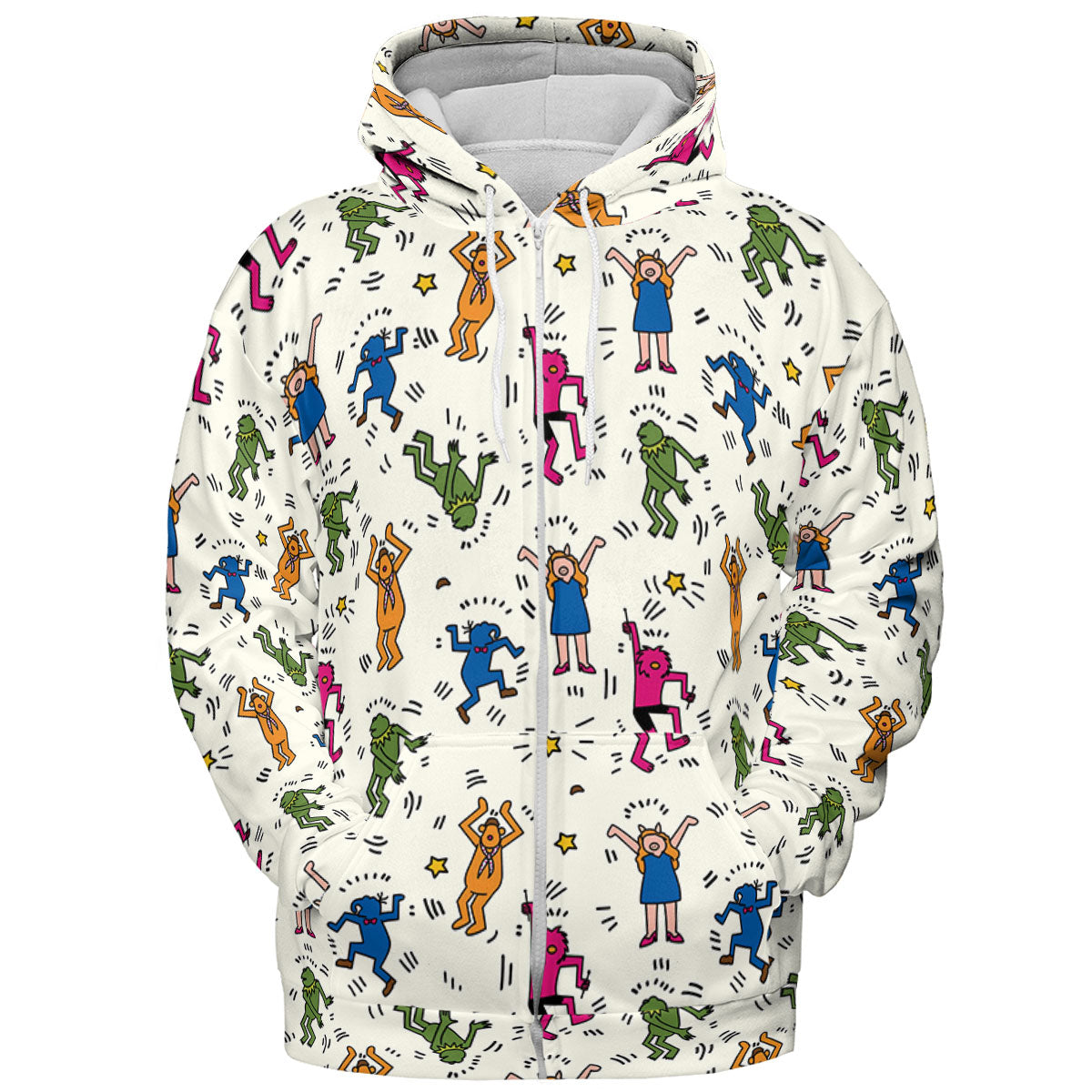 All-over Print Hoodie - 8882D354