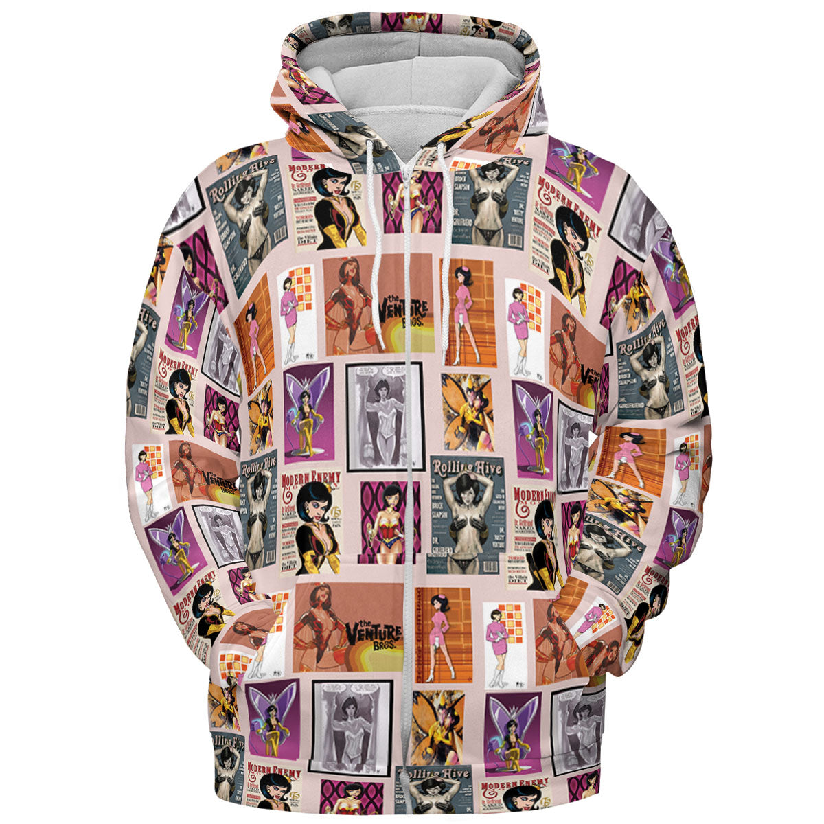 All-over Print Hoodie - 6K51FZQV