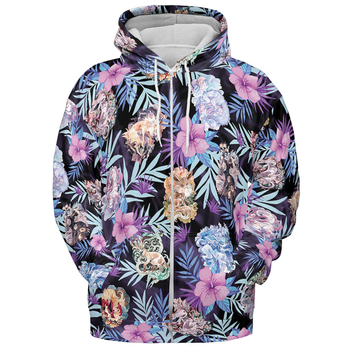 All-over Print Hoodie - NJE7B586