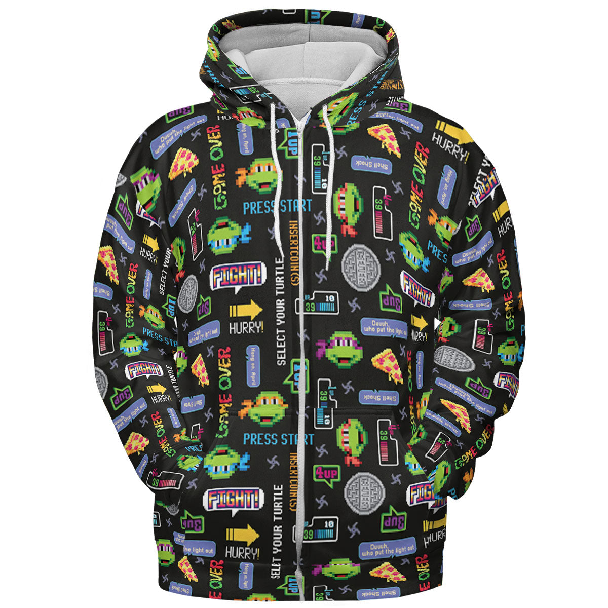 All-over Print Hoodie - ES8DNVRL