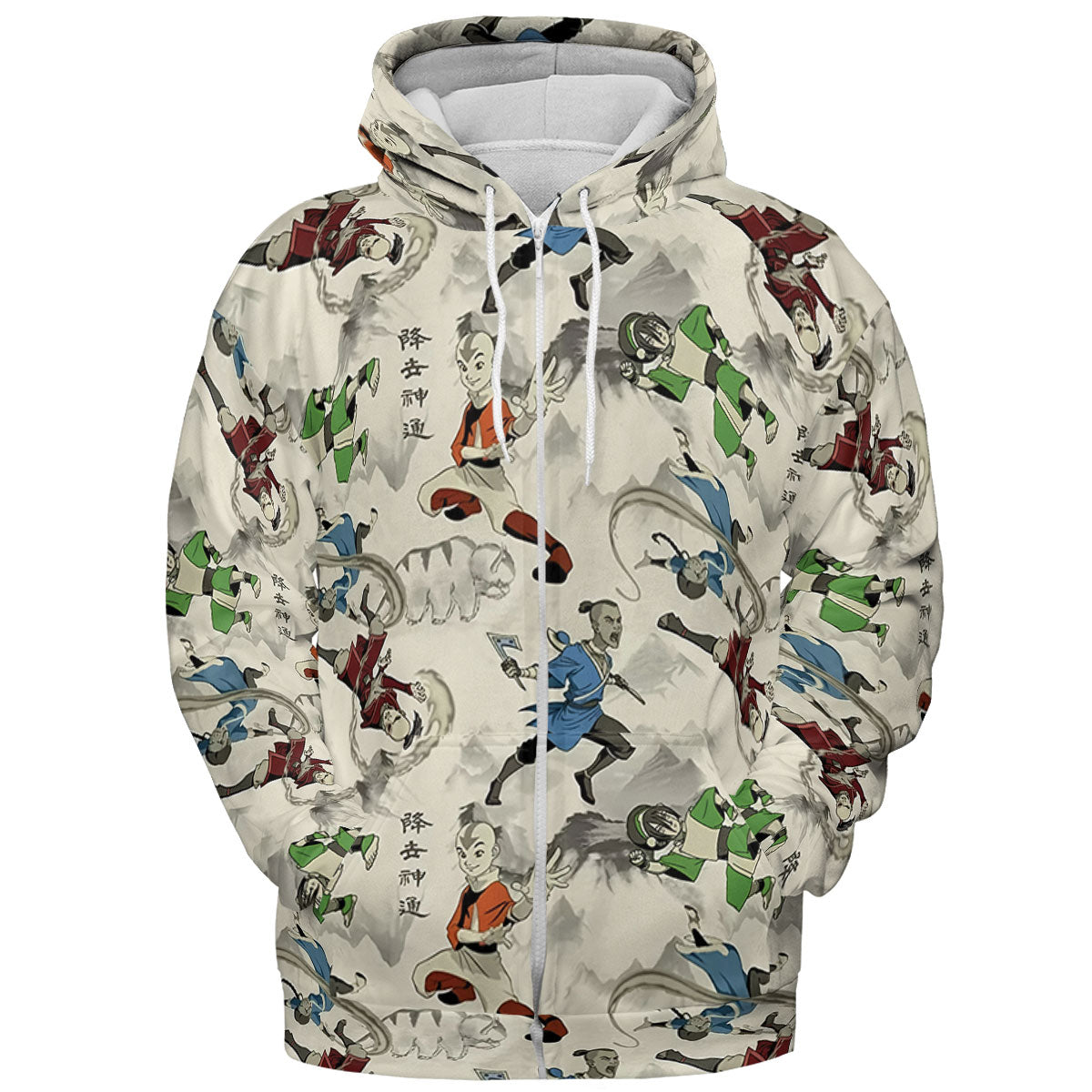 All-over Print Hoodie - HCM61541