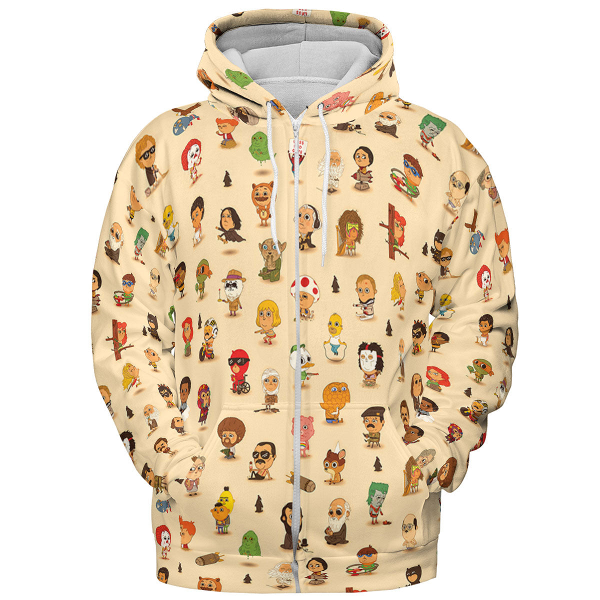 All-over Print Hoodie - 5J5HNN7U