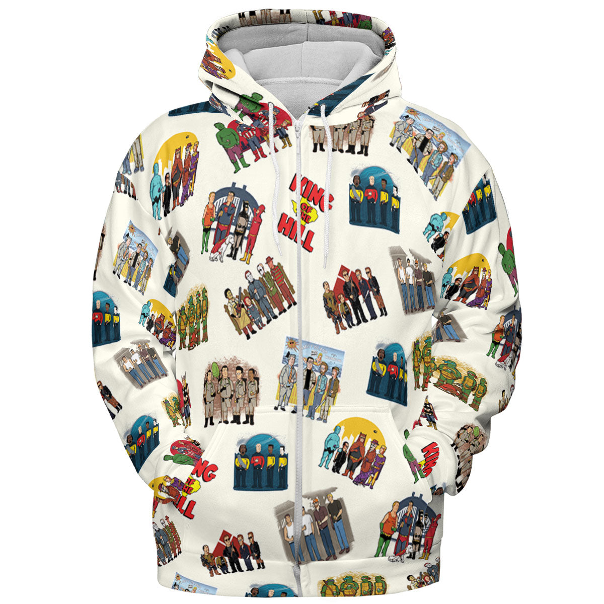 All-over Print Hoodie - 6GVULL86