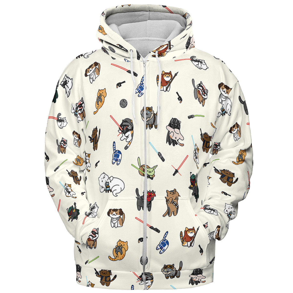 All-over Print Hoodie - E58ELSN1