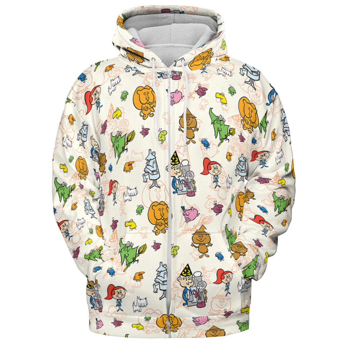 All-over Print Hoodie - 7S28CQPR