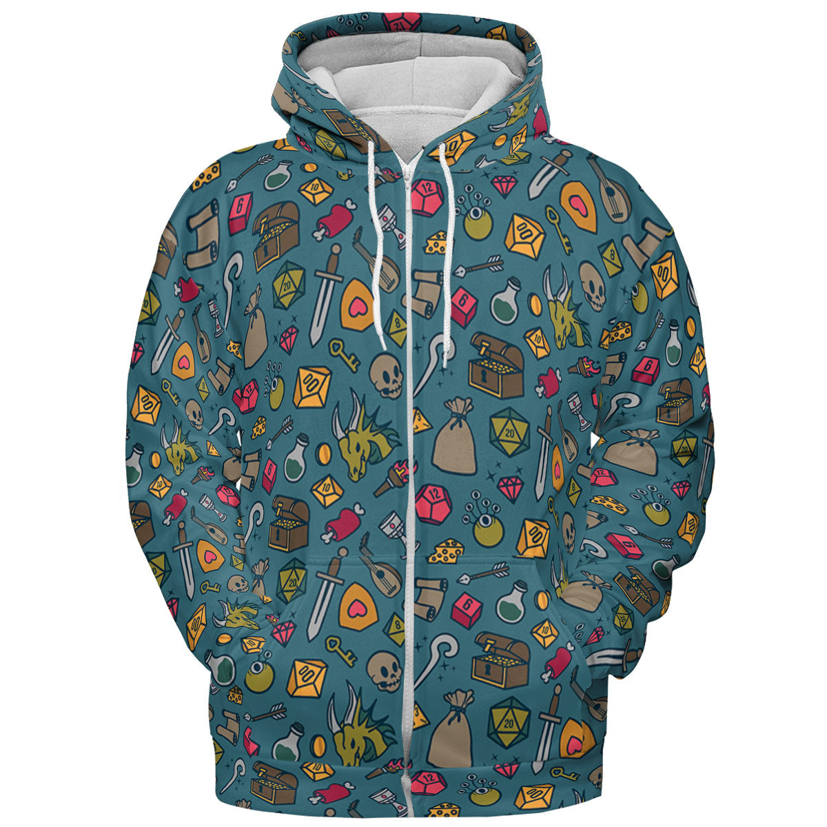 All-over Print Hoodie - 3EVCPTVC