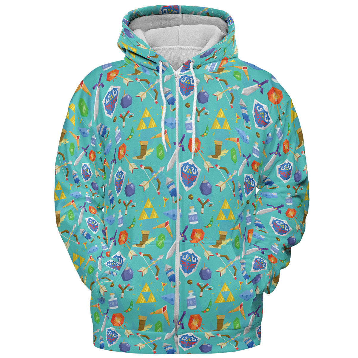 All-over Print Hoodie - 5WMUL4BK
