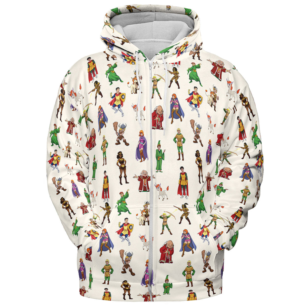All-over Print Hoodie - XGRCN3LQ