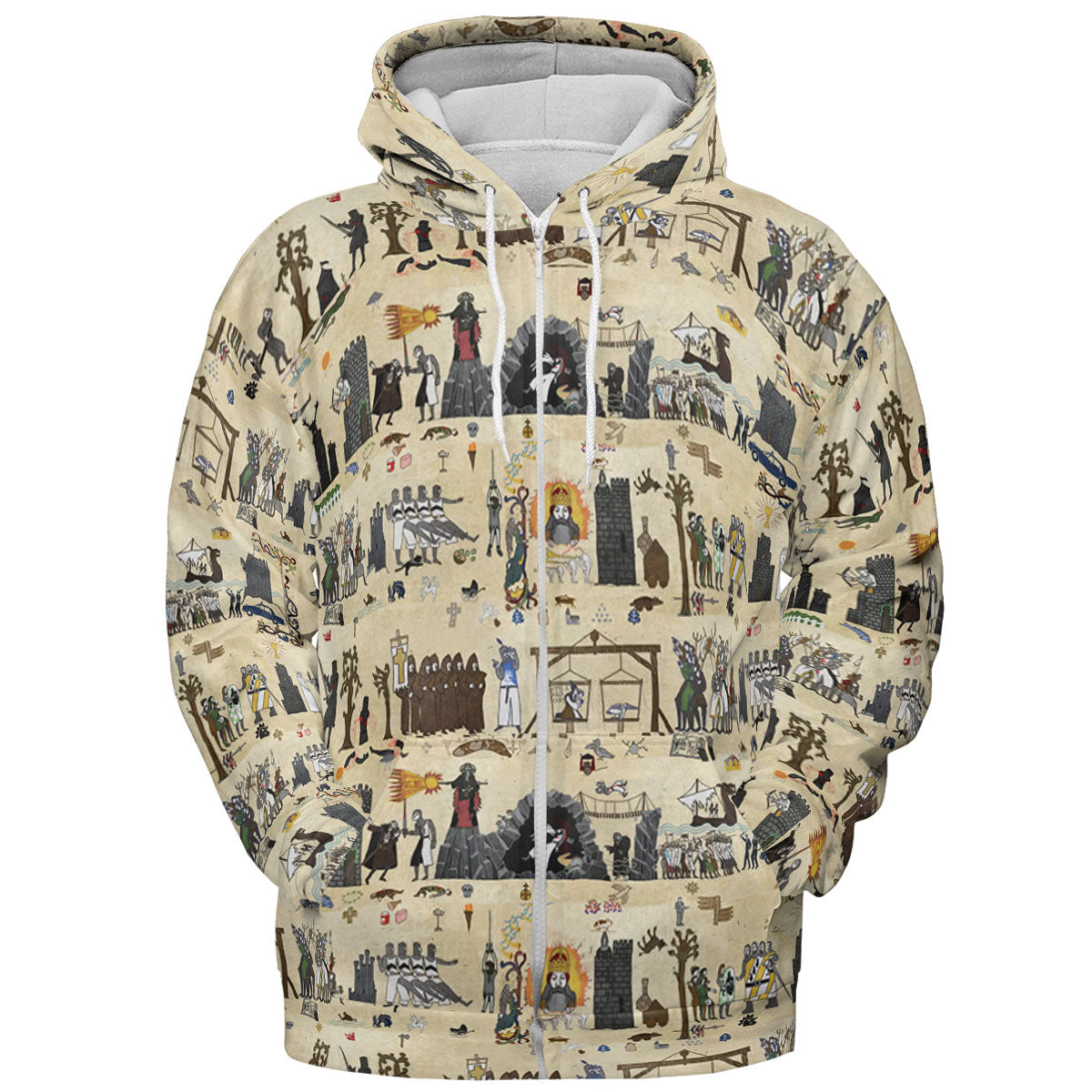 All-over Print Hoodie - 89D683BE