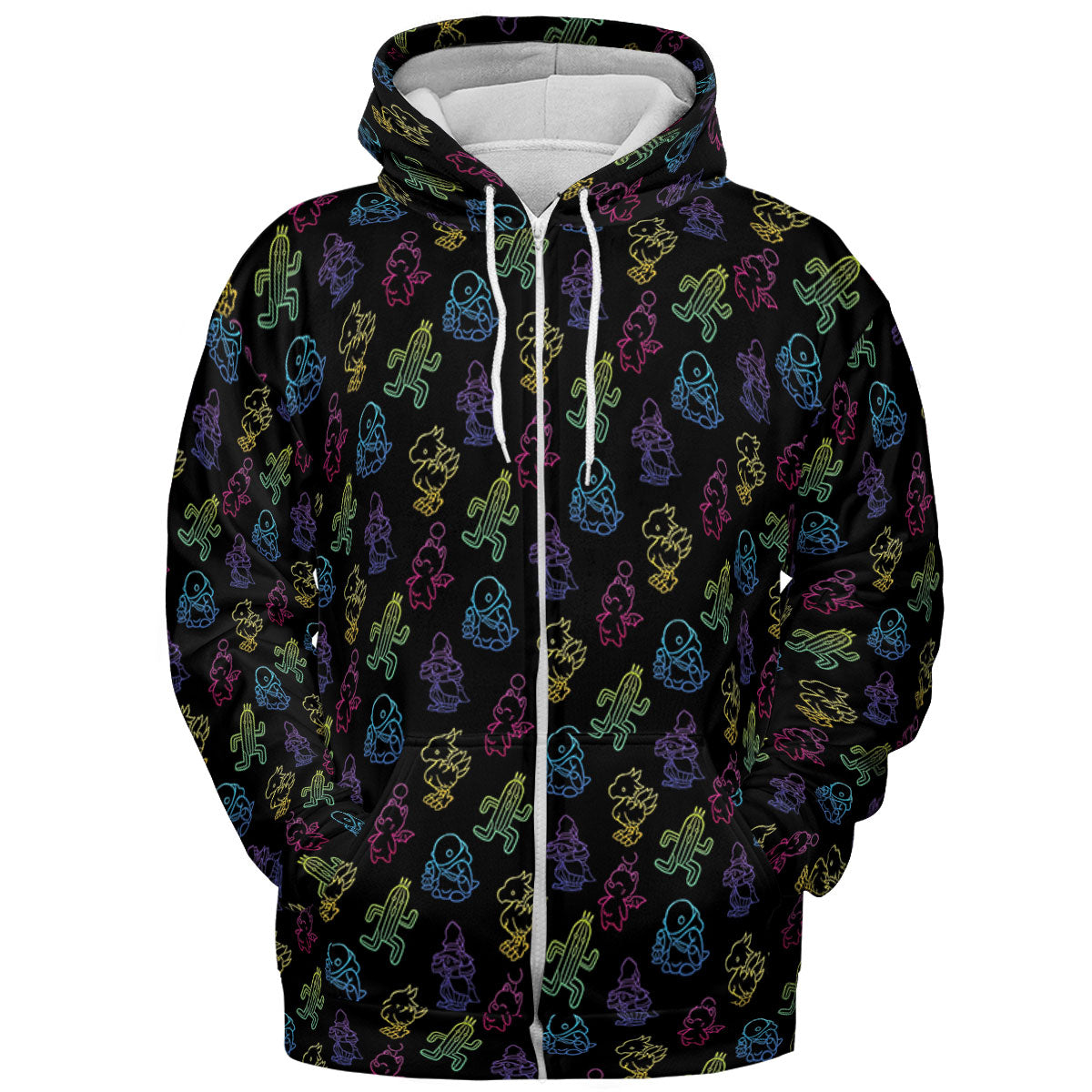 All-over Print Hoodie - J72H6UA9