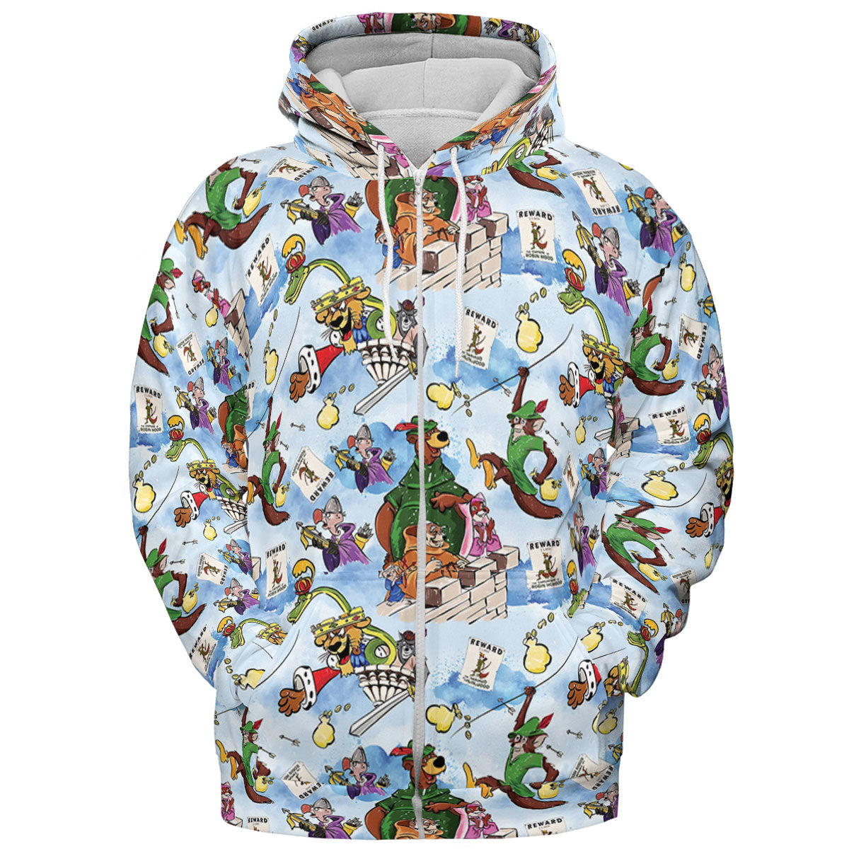 All-over Print Hoodie - BAXR2Y6Z