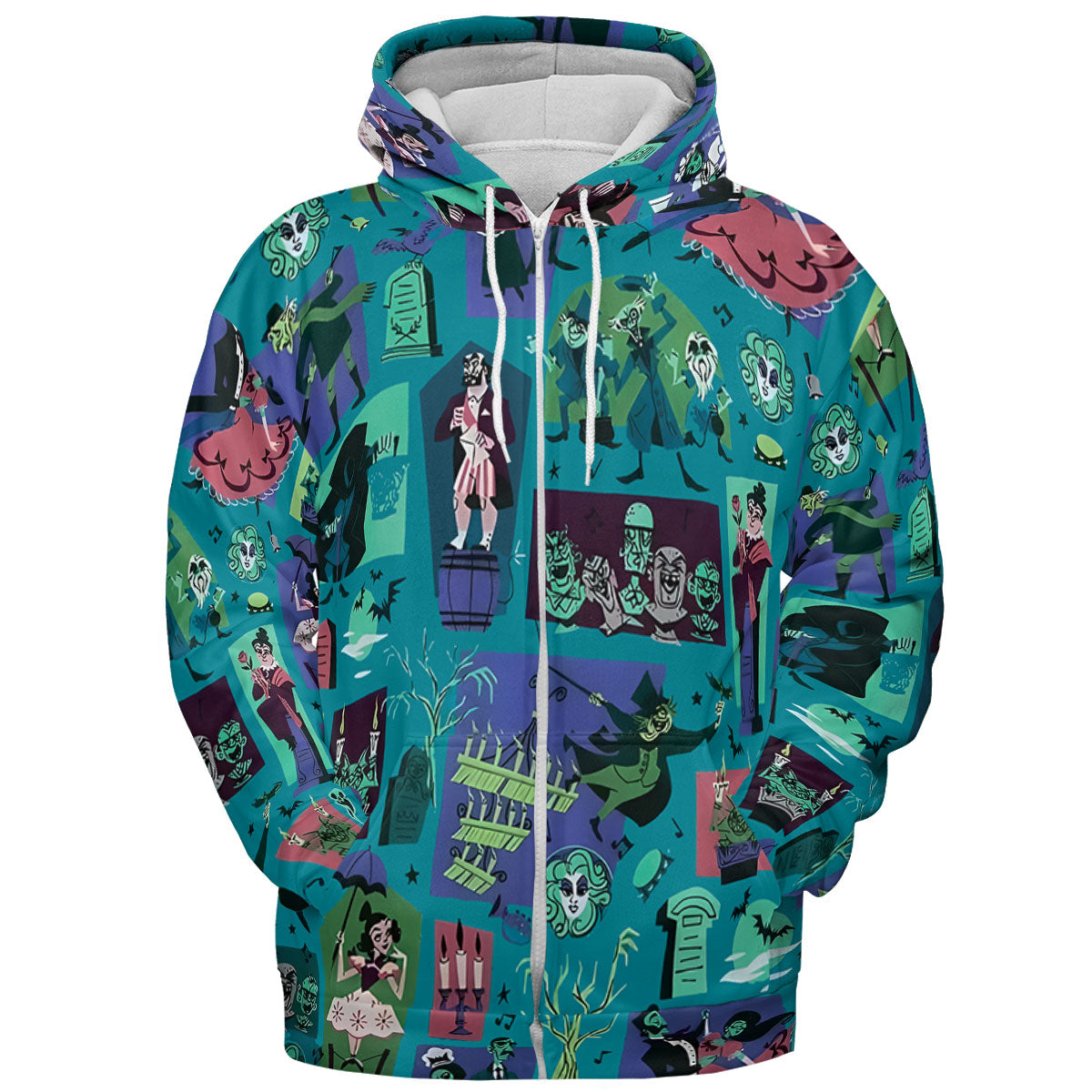 All-over Print Hoodie - 2F46MYS3