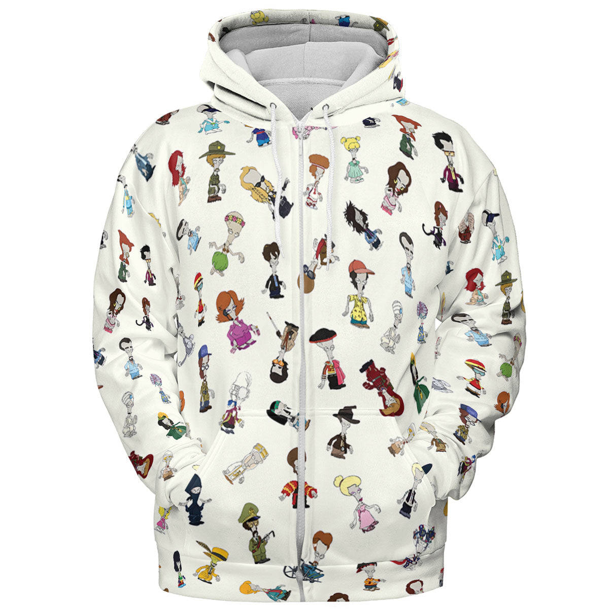 All-over Print Hoodie - NMT6D6RS