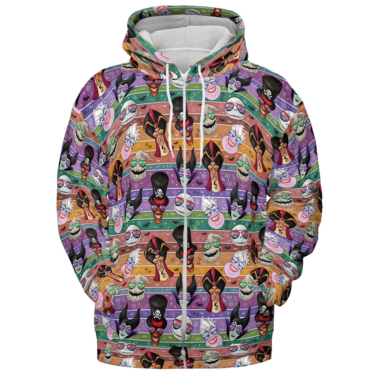 All-over Print Hoodie - J7LVGUZN