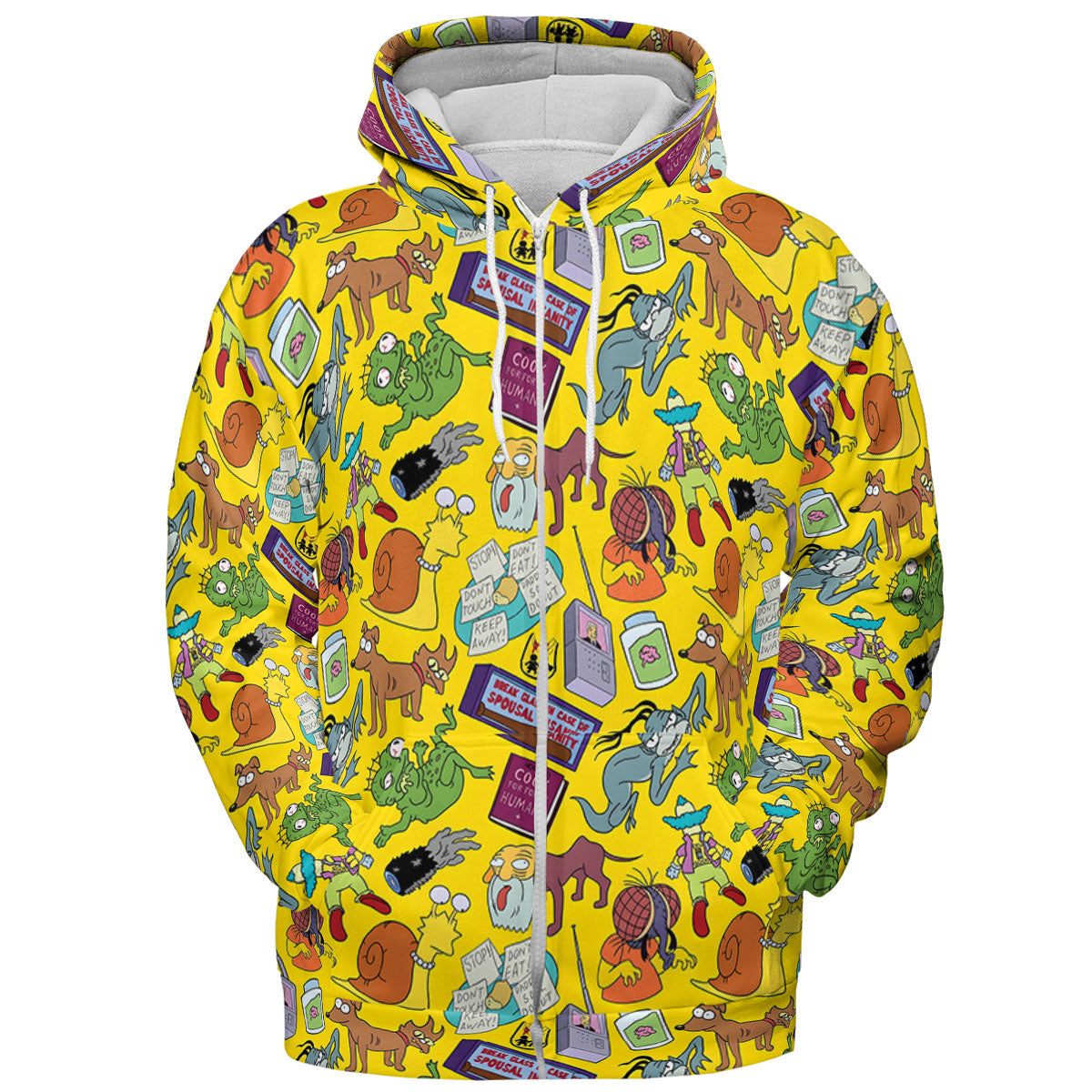 All-over Print Hoodie - CBB9PAZH