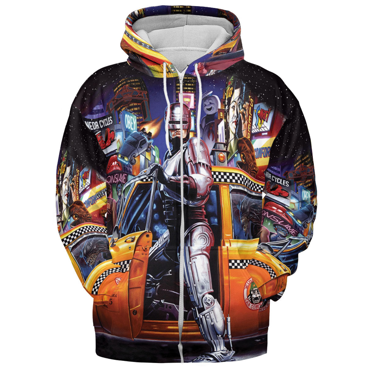 All-over Print Hoodie - 58SGT3JF