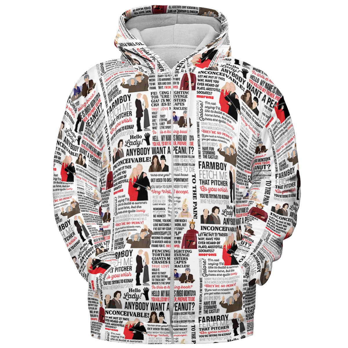 All-over Print Hoodie - 8R81WC6G